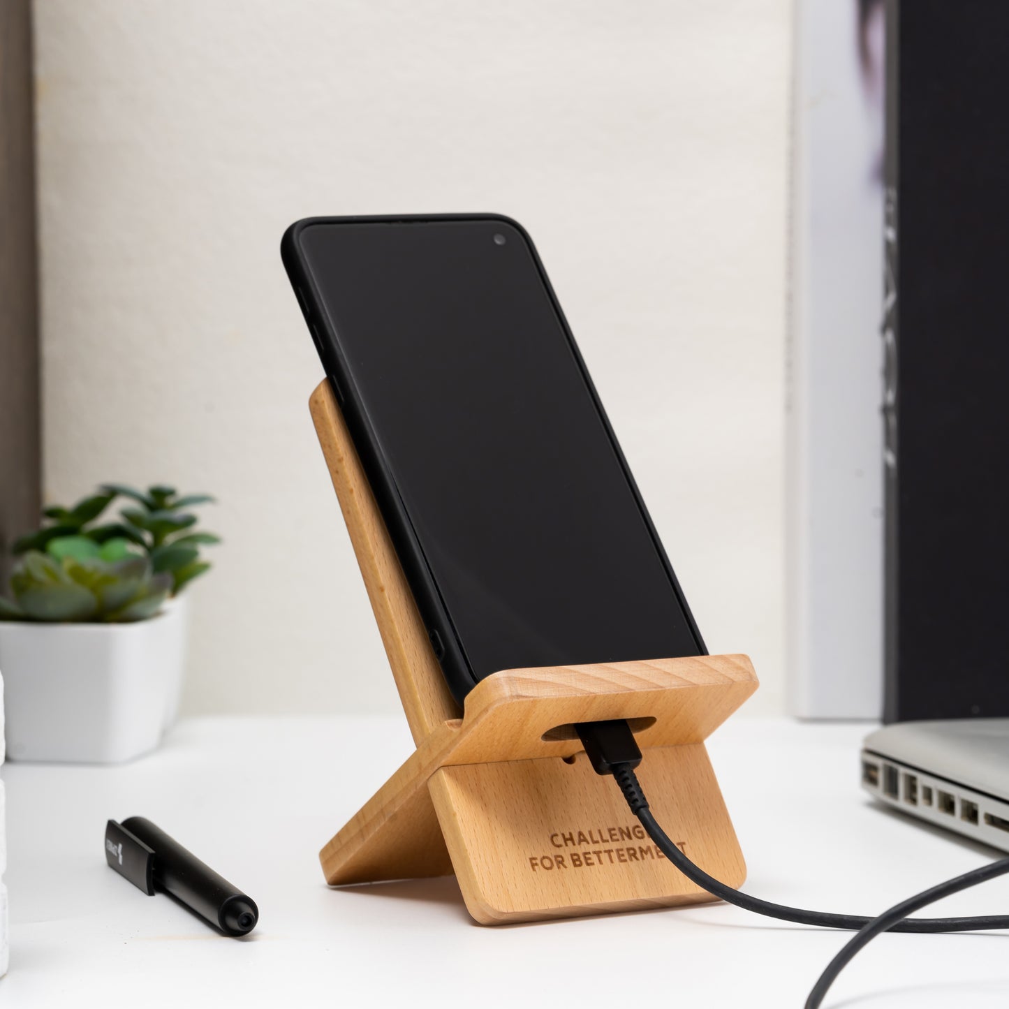 Interlocked Phone Stand